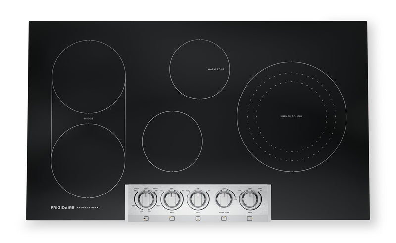 Frigidaire Professional 36\" 5-Element Electric Cooktop - Stainless Steel - PCCE3680AF