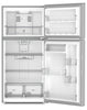 Whirlpool 29.5" 19 Cu. Ft. Top Freezer Refrigerator with Total Coverage Cooling - WRTX7419SZ | Réfrigérateur Whirlpool de 19 pi³ et de 29,5 po à congélateur supérieur avec refroidissement à couverture totale - WRTX7419SZ