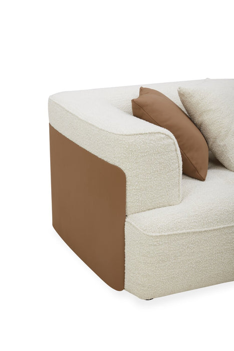 Tribeca 4-Piece Right-Facing Sectional - Pearl