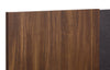 Scott Living Dante Panel Bed with Headboard & Frame, Brown - King Size | Lit à panneaux Dante de Scott Living avec tête de lit et cadre de lit, brun - format très grand lit