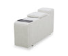 Sky Modular 13\" Fabric Storage Console with USB Port - Nathan Wheat