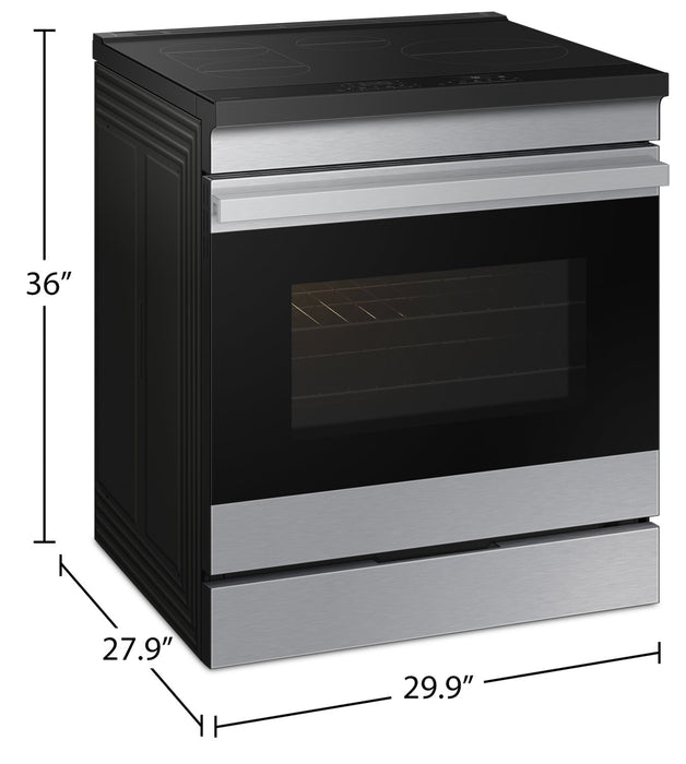 Samsung 6.3 Cu. Ft. Smart Induction Slide In Range with Air Sous Vide - Stainless Steel - NSI6DG9500SRAC