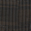 Halifax Outdoor Patio Corner Chair - Resin Wicker, Nuvella Fabric, UV & Weather Resistant - Beige/Brown | Fauteuil en coin Halifax pour la terrasse à l’extérieur - osier en résine, tissu Nuvella, résistant aux rayons UV et aux intempéries - brun et beige
