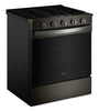 Whirlpool 30" 5 Cu. Ft. Gas Range with Air Cooking - Black-on-Stainless - WSGS5030SV | Cuisinière à gaz Whirlpool de 5 pi³ et de 30 po avec cuisson à air - noir sur acier inoxydable - WSGS5030SV