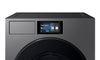 Samsung Bespoke 6.1 Cu. Ft. Front Load Washer with AI Fabric Sensing – Dark Steel - WF90F53ADSA5 | Laveuse Bespoke de Samsung  à chargement frontal de 6,1 pi3 avec détecteur de tissu par IA - acier foncé - WF90F53ADSA5