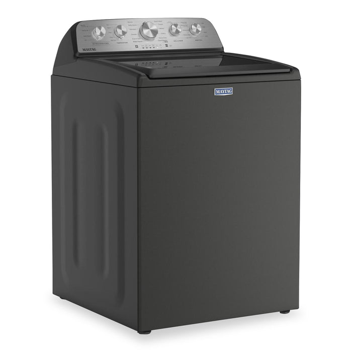 Maytag 5.5 Cu Ft. Top Load Agitator Washer with Pet Pro Option – Volcano Black - MTW5605RU