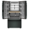 KitchenAid 36" 24 Cu. Ft. Counter-Depth French Door Refrigerator - Juniper - KRFC236SJP | Réfrigérateur KitchenAid de 36 po et de 24 pi3 de profondeur comptoir à portes françaises - genévrier - KRFC236SJP