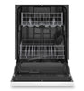 Amana 24" 59 dBA Front-Control Dishwasher with Triple Filter Wash System - White - ADFS2524RW | Lave-vaisselle Amana à 59 dBA de 24 po avec commandes à l’avant - blanc - ADFS2524RW | ADFS252W