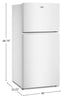 Whirlpool 29.5" 19 Cu. Ft. Top Freezer Refrigerator – White - WRTX5419SW | Réfrigérateur Whirlpool de 19 pi³ et de 29,5 po à congélateur supérieur - blanc - WRTX5419SW