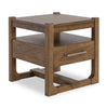 Gideon 24” Solid Wood Country-Style End Table - Brown | Table de bout Gideon de 24 po de style champêtre en bois massif - brun