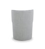 Zola Gliding Dining Chair with Polyester Fabric - Grey | Chaise de salle à manger coulissante Zola en tissu de polyester - grise