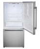 Bosch 100 Series 33" 17.2 Cu. Ft. Counter-Depth 2-Door Refrigerator - Stainless Steel - B33CM10SNS| Réfrigérateur à 2 portes Bosch de série 100 de 17,2 pi3 et de 33 po de profondeur comptoir - acier inoxydable - B33CM10SNS