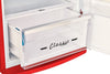 Unique Classic Retro 24" 11 Cu Ft. Top Freezer Refrigerator – Candy Red - UNQ-310L R TM | Réfrigérateur Classic Rétro d’Unique de 24 po et de 11 pi3 à congélateur supérieur - rouge bonbon - UNQ-310L R TM