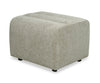 Cove 27" Chenille Fabric Ottoman – Olive | Pouf Cove de 27 po en tissu de chenille - vert olive