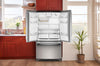 KitchenAid 36" 20 Cu. Ft. Counter-Depth French Door Refrigerator - PrintShield Stainless - KRFC136SPS | Réfrigérateur KitchenAid de 36 po et de 20 pi3 de profondeur comptoir à portes françaises - acier inoxydable PrintShieldMC - KRFC136SPS