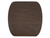 Vernon 25” Modern Solid Wood End Table with 2 Shelves - Dark Brown | Table de bout moderne Vernon de 25 po en bois massif avec 2 tablettes - brun foncé
