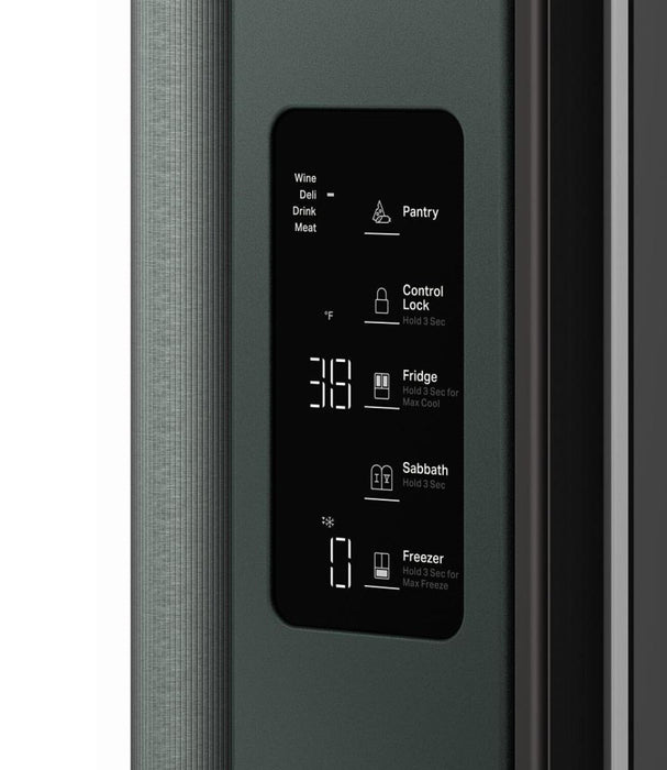 KitchenAid 36\" 24 Cu. Ft. Counter-Depth French Door Refrigerator - Juniper - KRFC236SJP