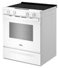 Whirlpool 30" 5.3 Cu. Ft. Electric Smart Range with No Preheat Mode – White - YWSES3330TW | Cuisinière intelligente électrique Whirlpool de 5,3 pi3 et de 30 po avec mode sans préchauffage - blanche - YWSES3330TW