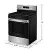 Whirlpool 30" 5.3 Cu. Ft. Gas Range with SpeedHeat™ Burner - WFGS3530RS | Cuisinière à gaz Whirlpool de 5,3 pi³ et de 30 po avec brûleur SpeedHeatMC - WFGS3530RS | WFGS353S