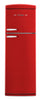 Unique Classic Retro 24" 11 Cu Ft. Top Freezer Refrigerator – Candy Red - UNQ-310L R TM | Réfrigérateur Classic Rétro d’Unique de 24 po et de 11 pi3 à congélateur supérieur - rouge bonbon - UNQ-310L R TM