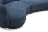 Davvero 3-Piece Sectional - Navy  | Sofa sectionnel Davvero 3 pièces - bleu marine
