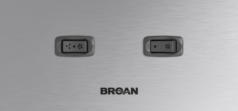 Broan GLA1 Series 36\" Under-Cabinet Range Hood – Stainless Steel - GLA1363SS
