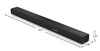 HISENSE HS5100 5.1 Channel 540W Soundbar with Wireless Subwoofer & Rear Speakers | HS5100SB Barre de son de 540 W à 5.1 canaux HISENSE HS5100 avec caisson d’extrêmes graves sans fil et haut-parleurs arrière