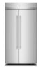 Kitchenaid 42" 25.5 Cu. Ft. Built-In Side-by-Side Refrigerator – Stainless Steel - KBSN742SPS | Réfrigérateur encastré KitchenAid de 25,5 pi3 et de 42 po à compartiments juxtaposés - acier inoxydable - KBSN742SPS