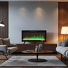 Mirage 42" Modern Electric Free Standing Wall Mountable Fireplace - Black | Foyer électrique moderne Mirage de 42 po - noir