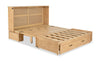Parker Cabinet Bed, Brown - Queen Size | Armoire-lit Parker, brune - format grand lit