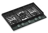 KitchenAid Gas-on-Metal Cooktop with CookShield Finish - Juniper - KCGK730SJP | Surface de cuisson KitchenAid au gaz sur métal avec fini CookShield - minerai noir - KCGK730SJP