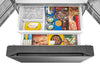 Midea 36" 28.9 Cu. Ft. French Door Refrigerator with OneTouch AutoFill™ Dispenser - MRF29D9BST | Réfrigérateur Midea de 28,9 pi³ et de 36 po à portes françaises avec distributeur automatique OneTouch AutoFillMC -  MRF29D9BST