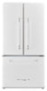Classic Retro by Unique 36" 21.4 Cu. Ft. Counter-Depth Refrigerator - Marshmallow White - UGP-595L W AC | Réfrigérateur Classic Rétro par Unique de 36 po et de 21,4 pi3 de profondeur comptoir - blanc guimauve - UGP-595L W AC | U595LWAC