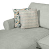 Scott Living Haven 3-Piece Right-Facing Chenille Fabric Cuddler Sleeper Sectional with Storage - Seafoam Blue |  Sofa-lit sectionnel enveloppant de gauche Haven de Scott Living 3 pièces en tissu de chenille avec rangement - écume de mer