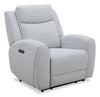 Reign 41.25" Fabric Power Reclining Chair with USB Port - Bronco Stone Grey | Fauteuil à inclinaison électrique Reign de 41,25 po en tissu avec port USB - gris pierre Bronco