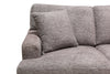 Made in Canada Luxe 3-Piece Left-Facing Fabric Sectional with Removable Cushions - Zaftig Dove Grey | Sofa sectionnel de gauche Luxe 3 pièces fabriqué au Canada en tissu avec coussins amovibles - gris colombe Zaftig