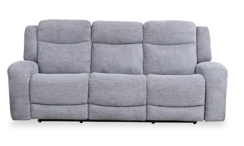 Atlantis 90\" Zero Gravity Fabric Power Reclining Sofa with USB Ports - Dove Grey