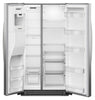 Whirlpool 36" 21 Cu. Ft. Side-by-Side Refrigerator - Fingerprint-Resistant Stainless - WRSC5536RZ | Réfrigérateur Whirlpool de 21 pi³ et de 36 po à compartiments juxtaposés - acier inoxydable résistant aux traces de doigts - WRSC5536RZ
