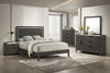 Sable Bedroom Dresser Mirror - Dark Grey | Miroir de commode de chambre à coucher Sable - gris foncé