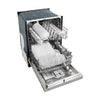 Midea 24" Front-Control Dishwasher with Interior Light - MDF24P2BST | Lave-vaisselle Midea de 24 po avec commandes à l’avant et éclairage intérieur - MDF24P2BST