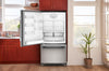 KitchenAid 33" 22 Cu. Ft. Standard-Depth Bottom Mount Refrigerator - KRBL133SPS | Réfrigérateur KitchenAid de 22 pi³ et de 33 po de profondeur standard à congélateur inférieur - KRBL133SPS