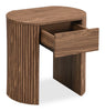 Briggs 21.65" End Table with Storage - Brown | Table de bout Briggs de 21,65 po avec rangement - brune | BRIGGETB