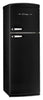 Unique Classic Retro 24" 11 Cu Ft. Top Freezer Refrigerator – Midnight Black - UNQ-310L B TM | Réfrigérateur Classic Rétro d’Unique de 24 po et de 11 pi3 à congélateur supérieur - noir minuit - UNQ-310L B TM