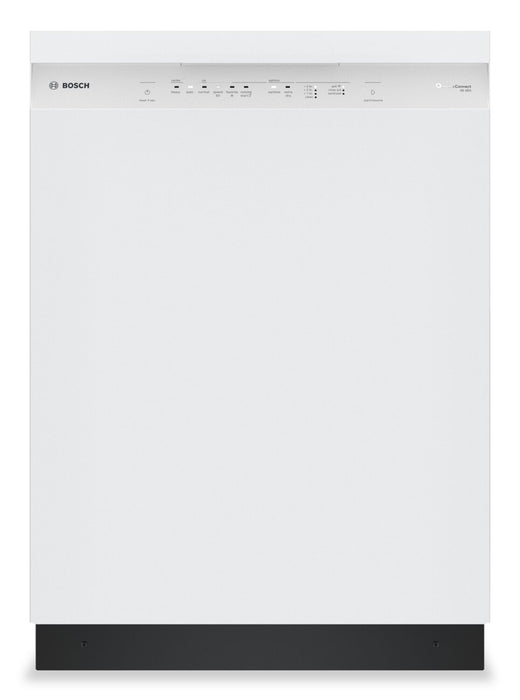 Bosch 100 Series 24\" 48 dBA Smart Dishwasher with PrecisionWash® - White - SHE41CM2N