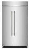 Kitchenaid 48\" 29.4 Cu. Ft. Built-In Side-by-Side Refrigerator – Stainless Steel - KBSN748SPS