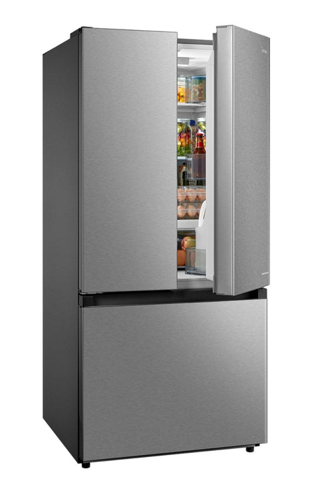 Midea 30\" 18.4 Cu. Ft. French-Door Refrigerator - Stainless Steel - MRF18B4AST