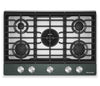 KitchenAid Gas-on-Metal Cooktop with CookShield Finish - Juniper - KCGK730SJP | Surface de cuisson KitchenAid au gaz sur métal avec fini CookShield - minerai noir - KCGK730SJP