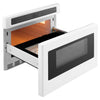 Café 1.2 Cu. Ft. Built-In Microwave Drawer - White - CWLC12P4RW5 | Tiroir-four à micro-ondes encastré Café de 1,2 pi³ - blanc - CWLC12P4RW5