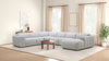 Presidio 6-Piece Right-Facing Power Reclining Sectional – Powder | Sofa sectionnel de droite à inclinaison électrique Presidio 6 pièces - poudre