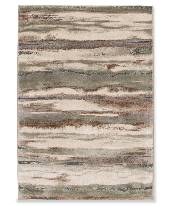 Birch 7' x 10' Machine Woven Area Rug – Multicolour 